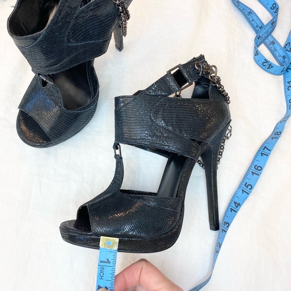 ALDO Black Chained Pumps - Picture 5 of 16